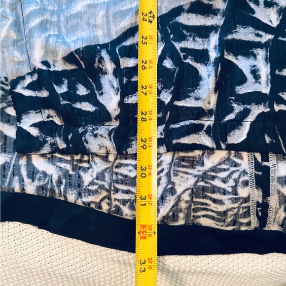 HELMUT LANG 100% Silk Black White Grey Monochrome Tunic Top Dress - Picture 16 of 16